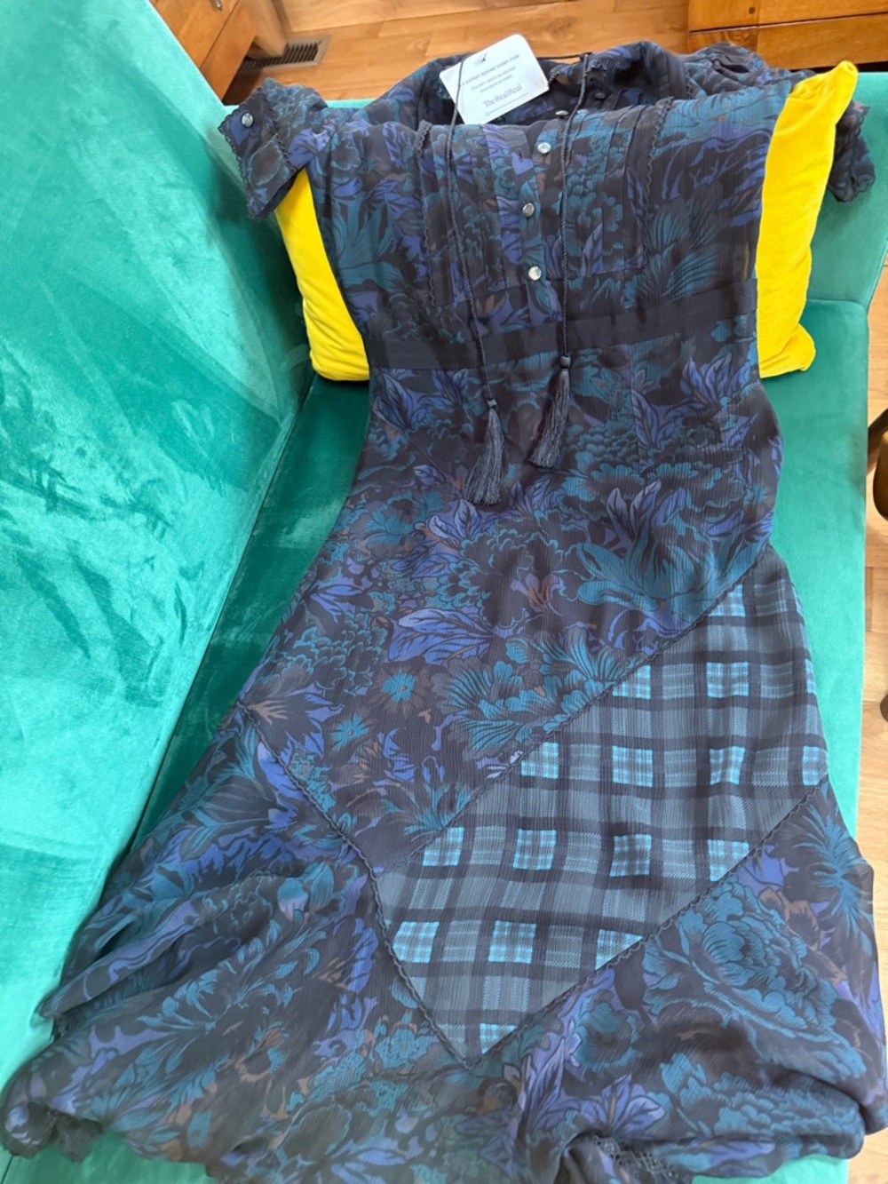Coach x Kaffe Silk maxi dress - Picture 9 of 16